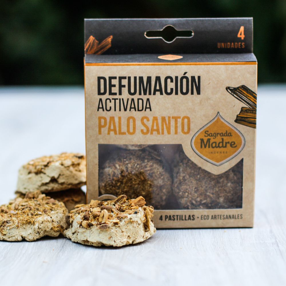 Sagrada Madre | Palo Santo Räucherpastillen mit Räucherkohle | Reinigung & Neuanfang