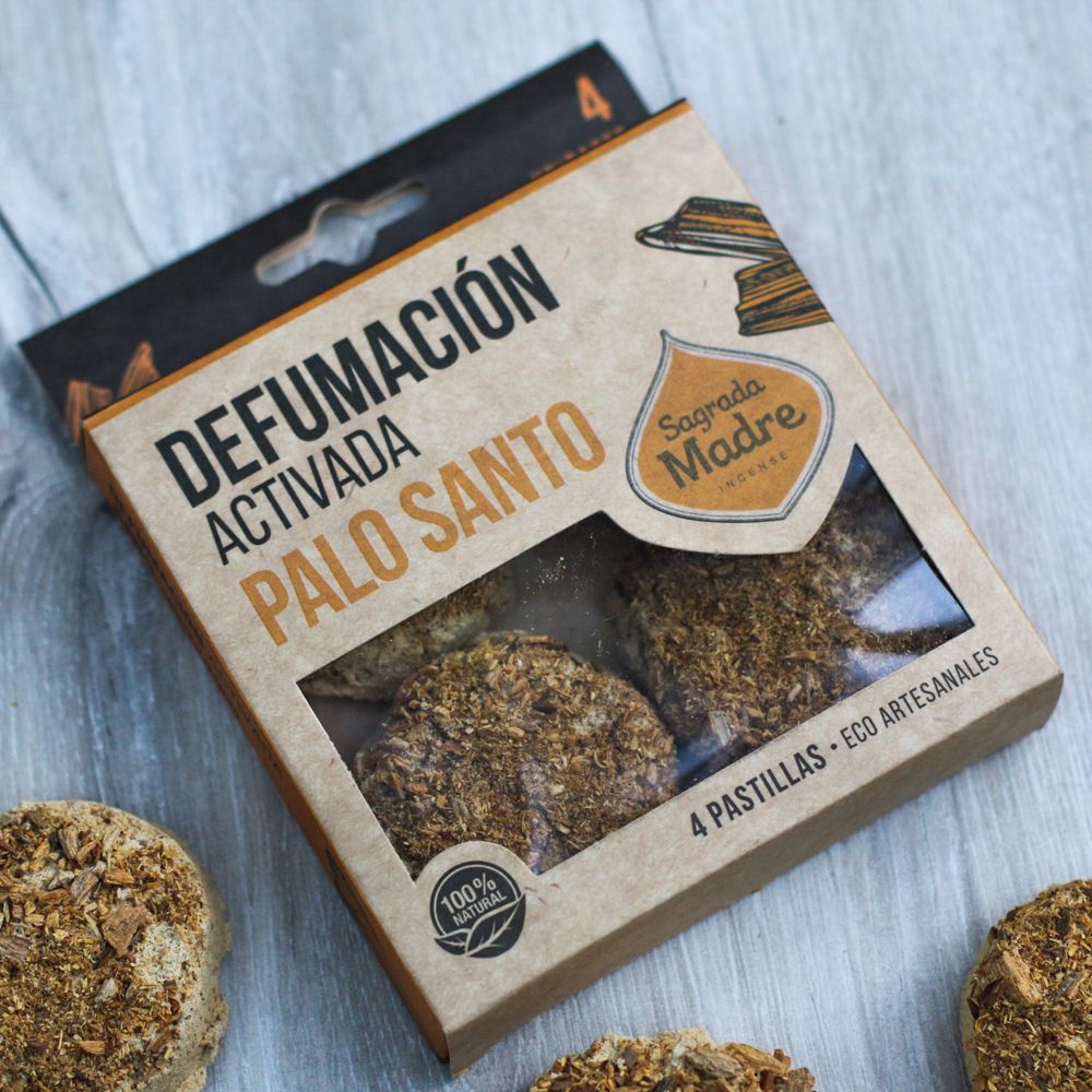 Sagrada Madre | Palo Santo Räucherpastillen mit Räucherkohle | Reinigung & Neuanfang
