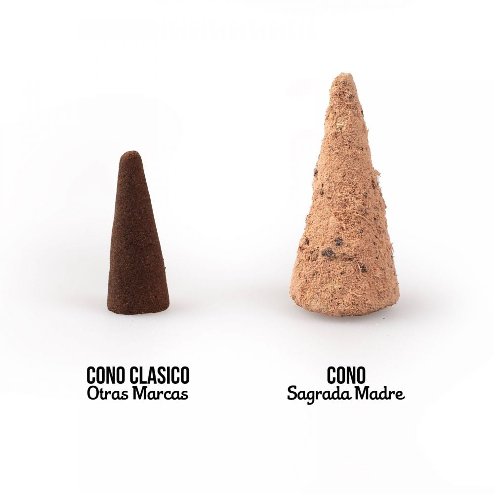 Patchouli & Palo Santo Räucherkegel | Sagrada Madre