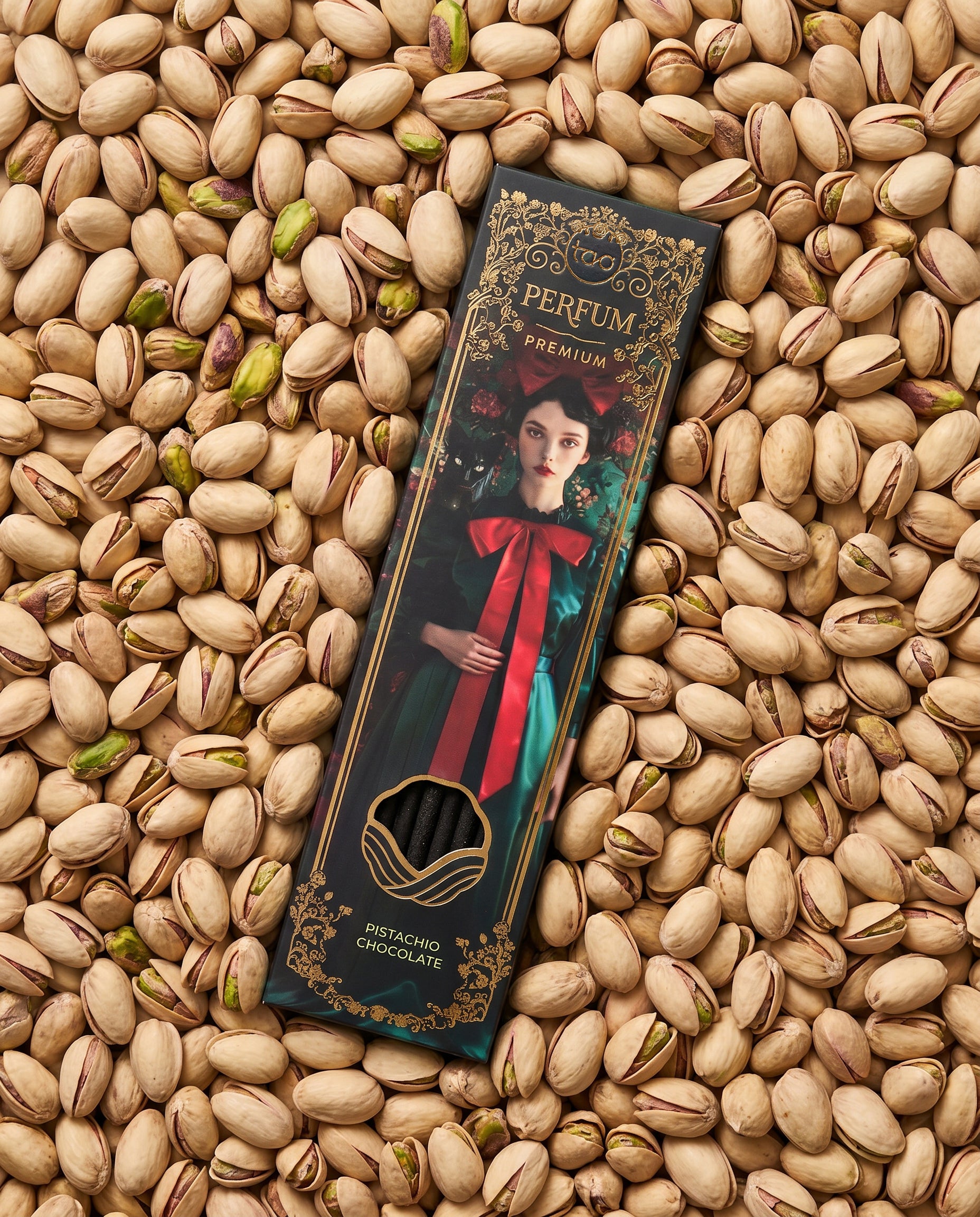 Sagrada Madre Tao Parfum Räucherstäbchen – Pistazie & Schokolade