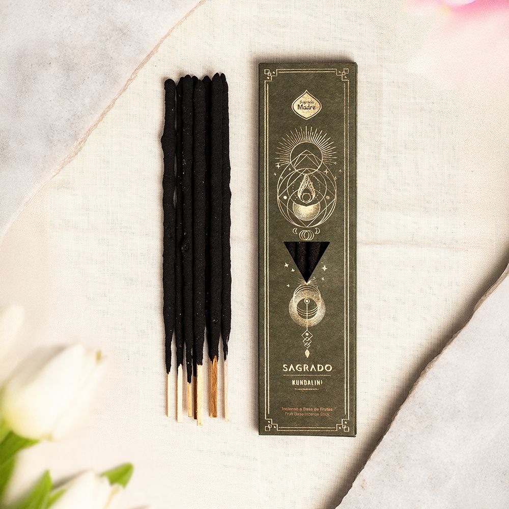 Sagrada Madre Sacred Incense Kundalini – Handgemachte Räucherstäbchen für Energie & Bewusstseinsentfaltung 🔥