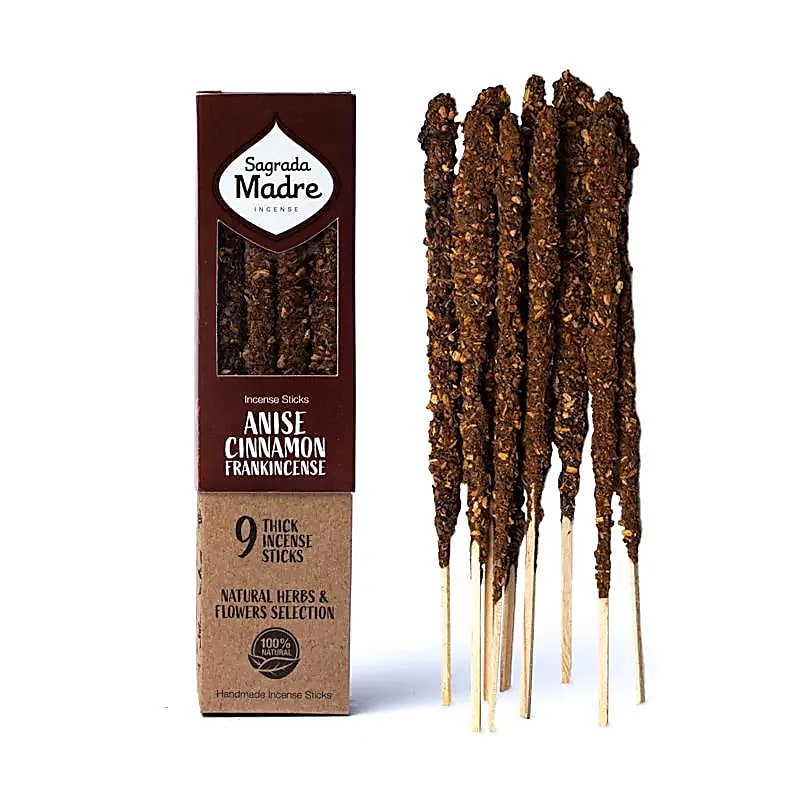 Sagrada Madre Herbal Räucherwerk Anis, Zimt & Weihrauch
