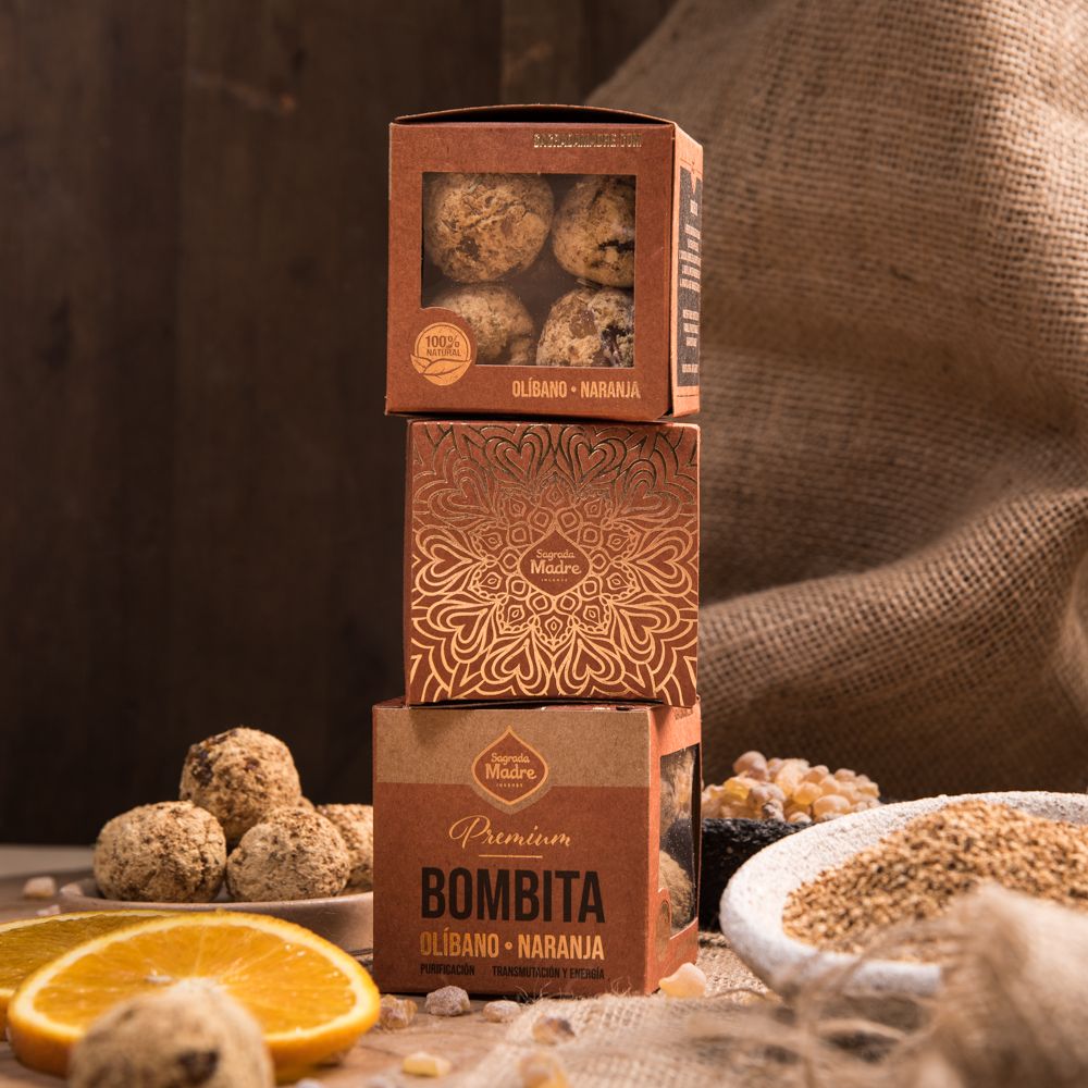 Sagrada Madre Premium Smudge Bomb Olibanum & Orange