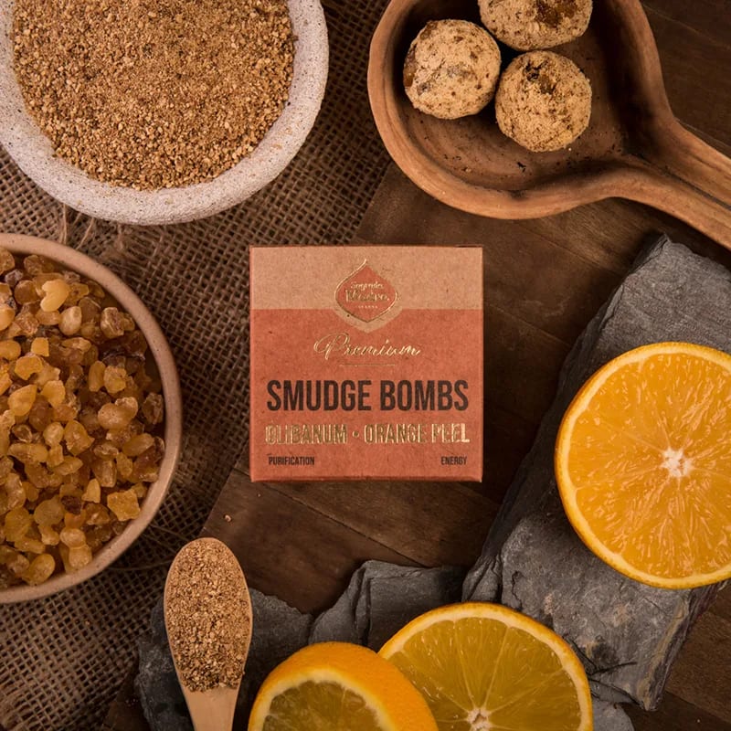 Sagrada Madre Premium Smudge Bomb Olibanum & Orange