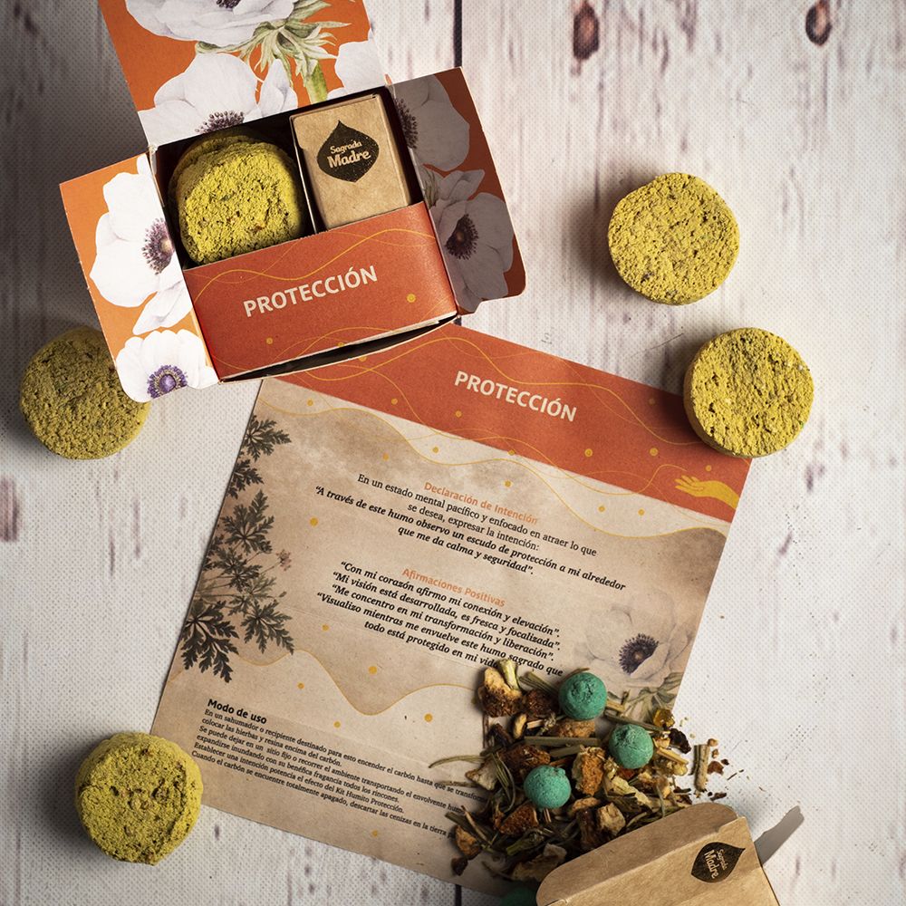 Sagrada Madre Räucher-Set,  Schutz, Kit Humito Sagrado