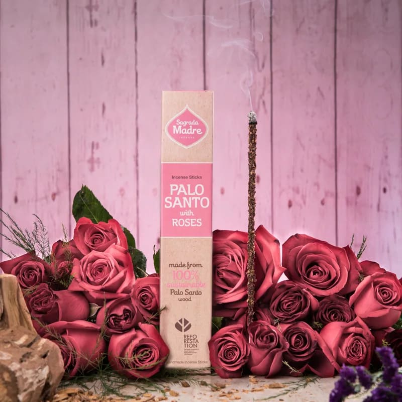 Sagrada Madre Räucherwerk Palo Santo & Rose