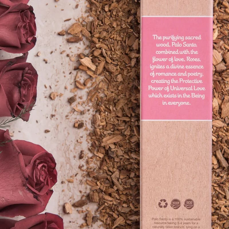 Sagrada Madre Räucherwerk Palo Santo & Rose