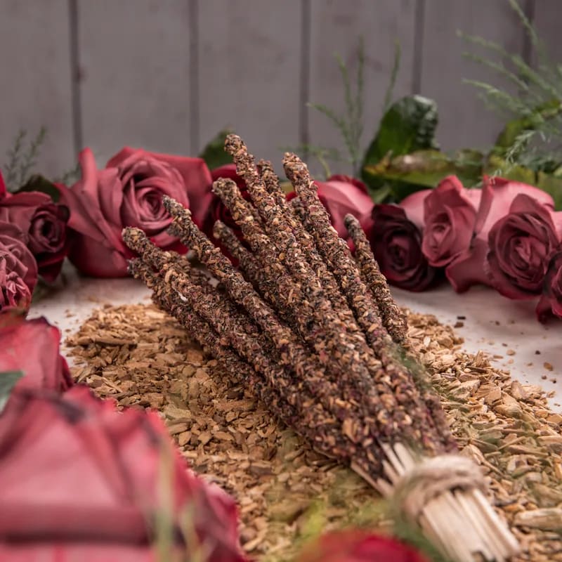Sagrada Madre Palo Santo Rose Räucherstäbchen – Harmonie & Liebe