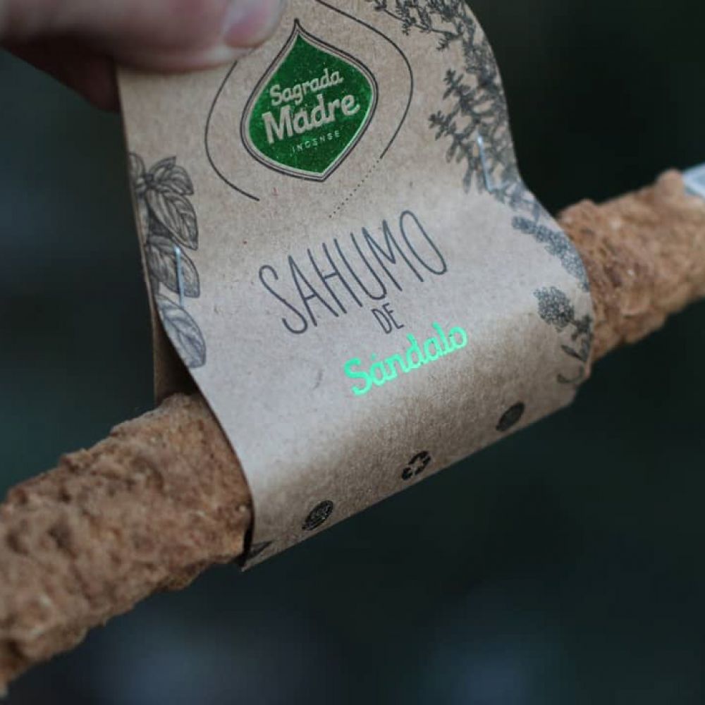 Sagrada Madre – Sandelholz Sahumo (Räucherbündel für Ruhe & Schutz)