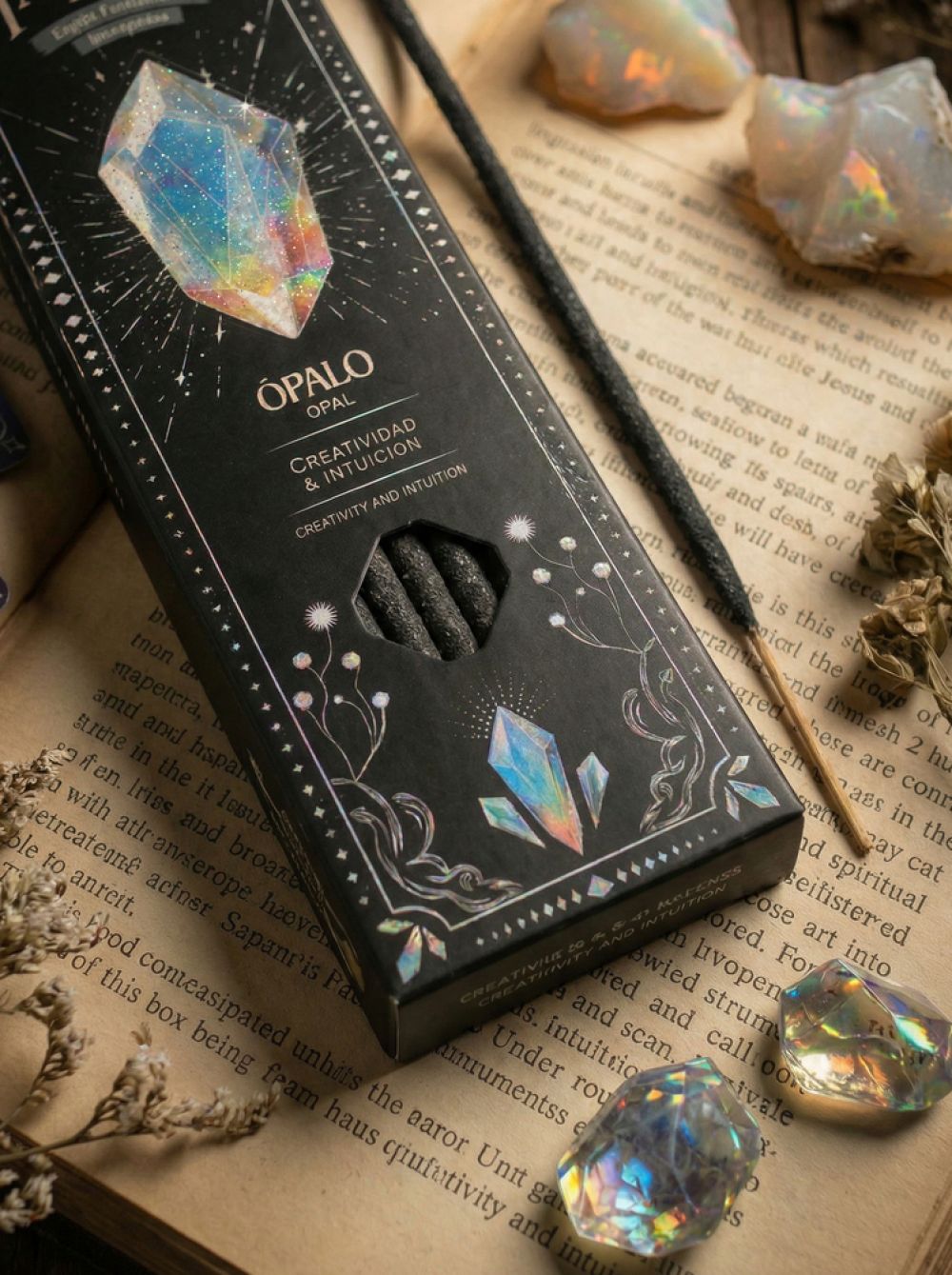 Sagrada Madre Tarot Gems Räucherstäbchen – Opal, Olibanum & Myrrhe