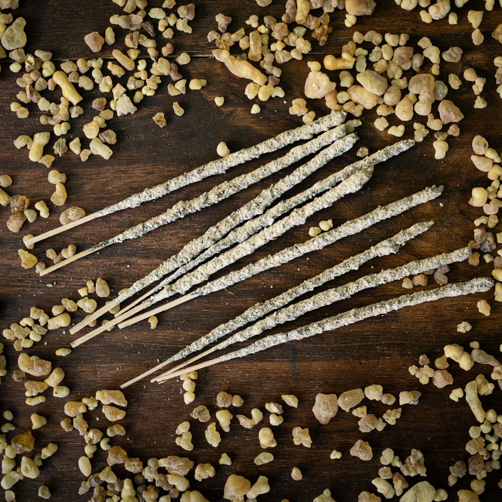 Räucherstäbchen – Weißer Weihrauch-Handgemachtes Natur-Räucherwerk von Sagrada Madre | Reinigung, Frieden & Heilige Verbindung