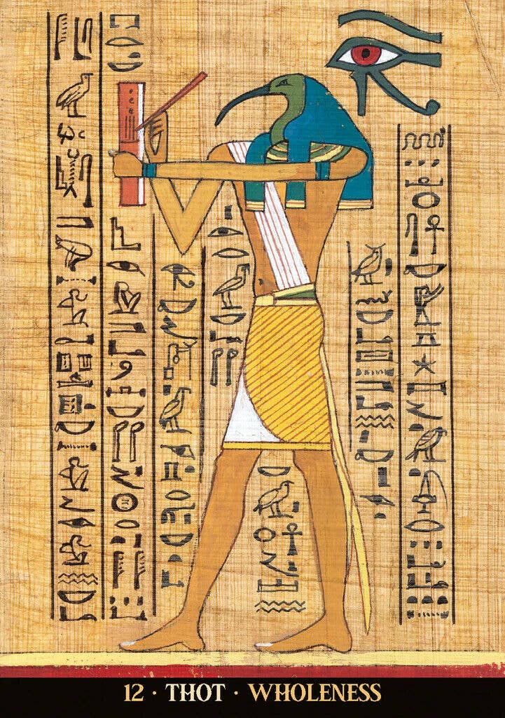 Egyptian Gods Orakelkarten von Lo Scarabeo – Weisheit, Ursprung & göttliche Ordnung