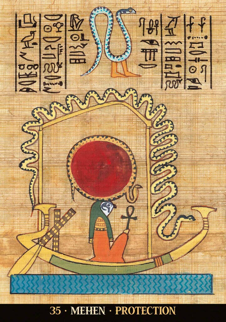 Egyptian Gods Orakelkarten von Lo Scarabeo – Weisheit, Ursprung & göttliche Ordnung