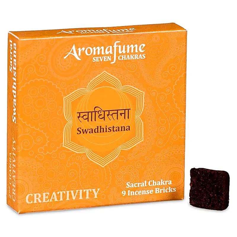Aromafume Chakra-Weihrauchblöcke 2. Chakra, Sakralchakra