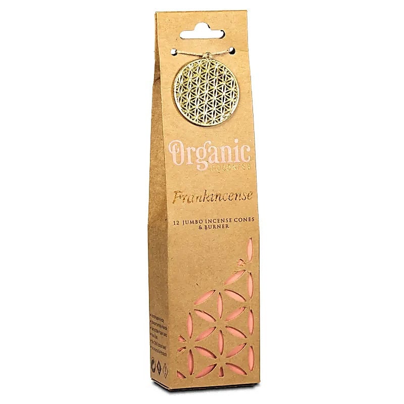 Organic Goodness Weihrauchduft Weihrauchkegel + Halter